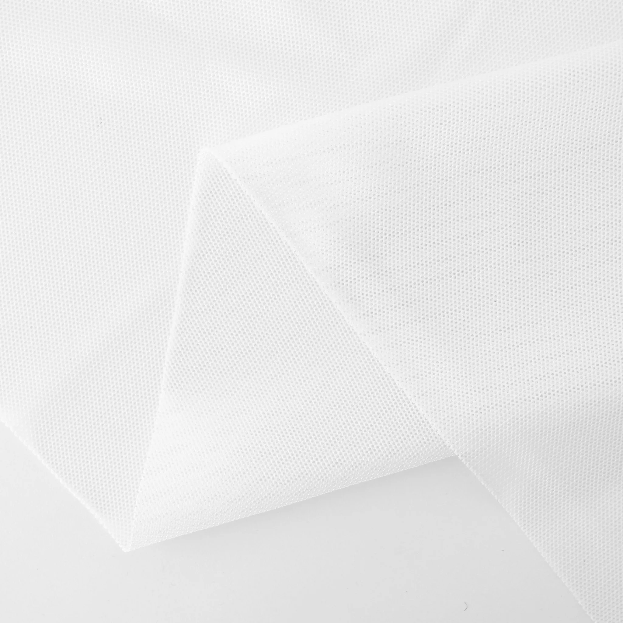 1 Yard Cut: White Mini Mesh