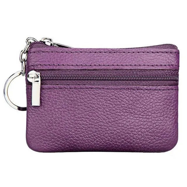 2017 PU Leather Coin Purses Women's Small Change Money Bags Pocket Wallets Key Holder Case Mini Pouch Zipper Popular