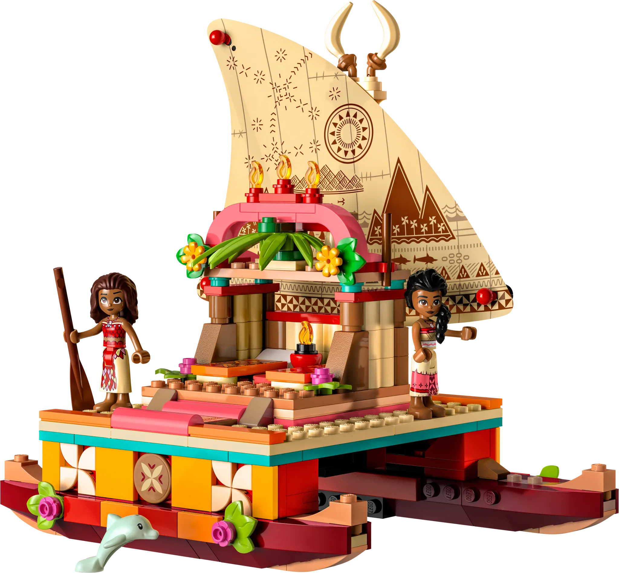 43210 Moana's Wayfinding Boat