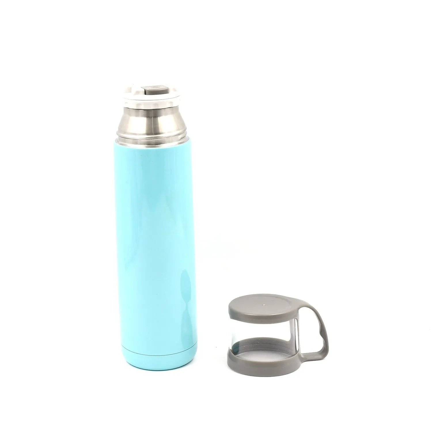 Eco-Friendly Stainless Steel Kids Water Bottle - 500ml, Leak-Proof Design for Office, Gym, Home, Kitchen, Trekking, and Travel.