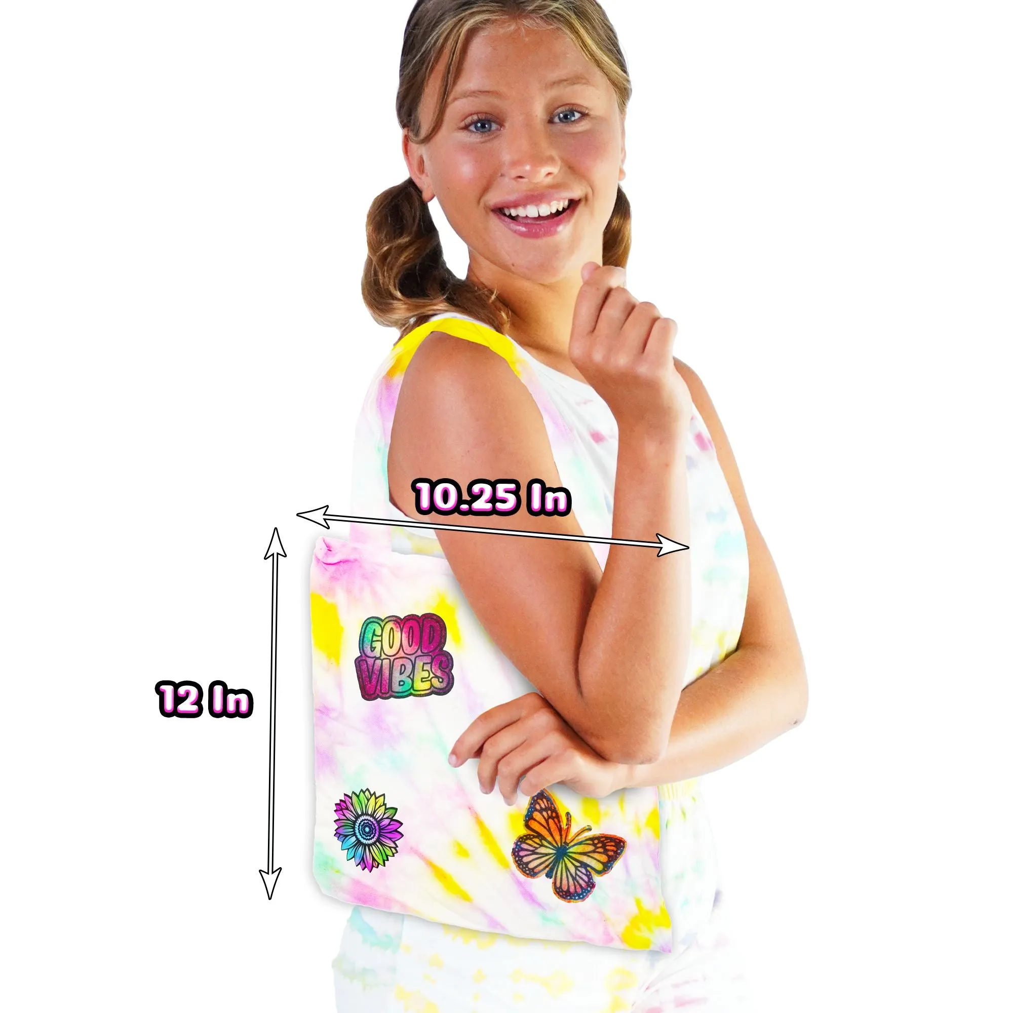 ACTIVITY KINGS ILY - DIY Tie Dye Tote Bags - DIY Tie Dye Kit