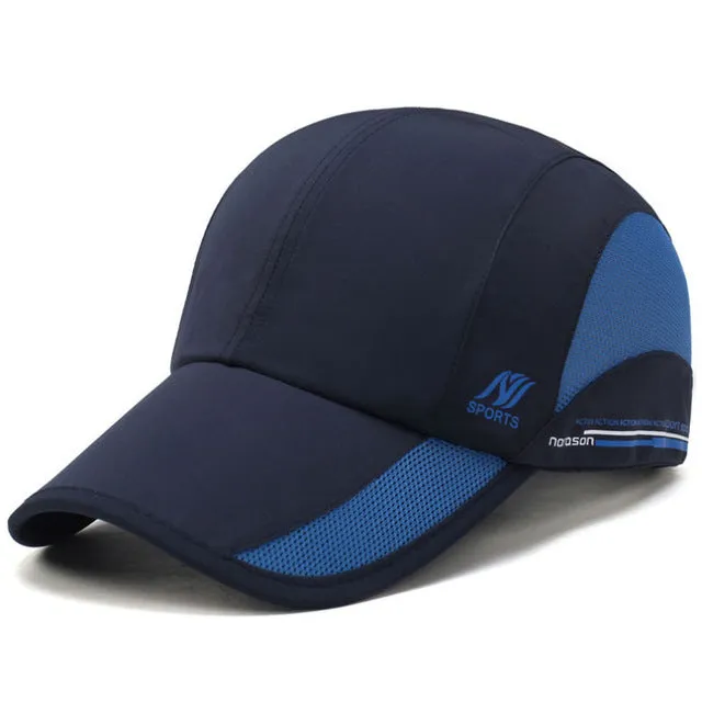 [AETRENDS] 2017 Summer Waterproof Mesh Cap Men's Baseball Cap Women Sun Hats Quick-Drying Breathable Caps Z-5077