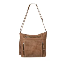 Bag with 3 Front Pockets - Taupe