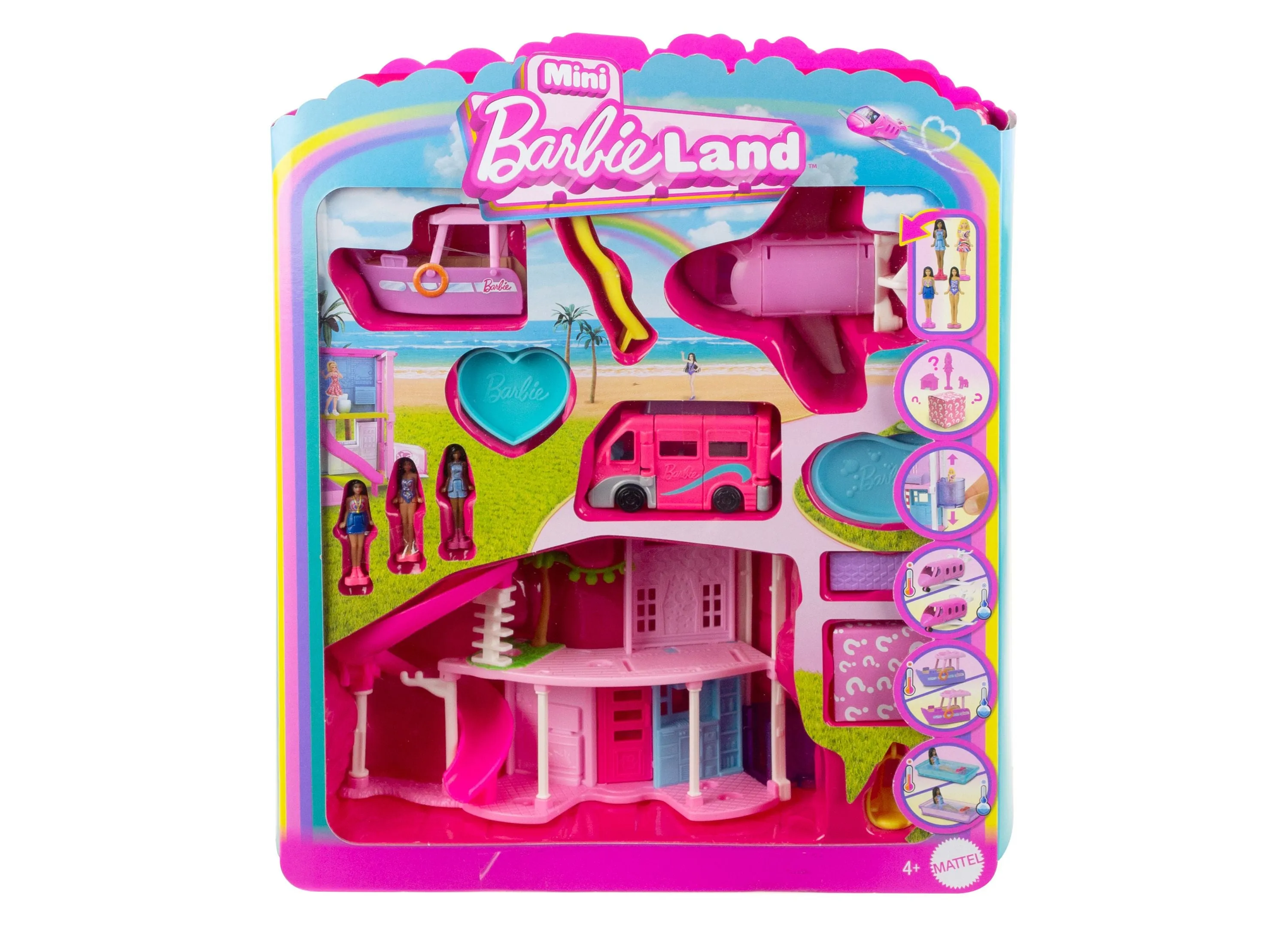 Barbie Mini BarbieLand DreamHouse 3-Vehicle Playset