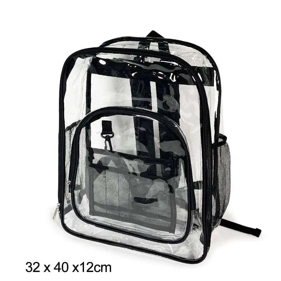 Clear Transparent PVC Backpack (1 unit)