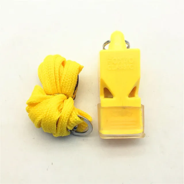 fox40 Whistle Plastic FOX 40 Soccer Football Basketball Hockey Baseball Sports Referee Whistle Survival Outdoor