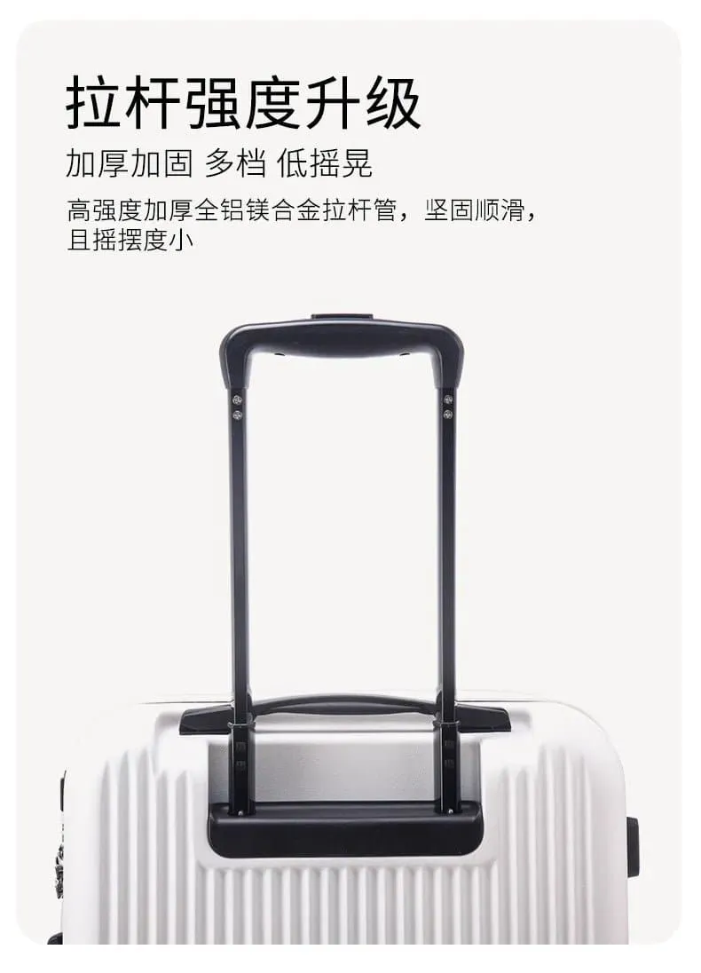 Front Open Suitcase - 55cm Height, Spinner Caster, 4.0kg Weight - kmikli 1685