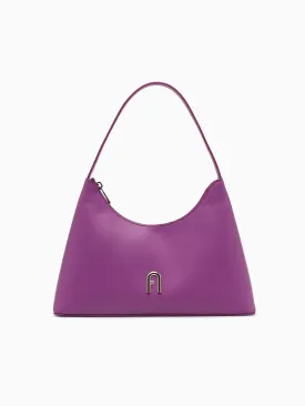 Furla Diamante S Shoulder Bag Violet