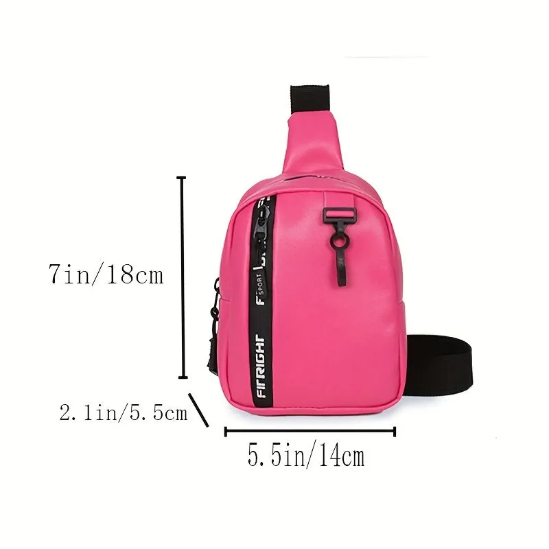 Girls Chest Bag Stylish Lightweight Spacious Travel Companion