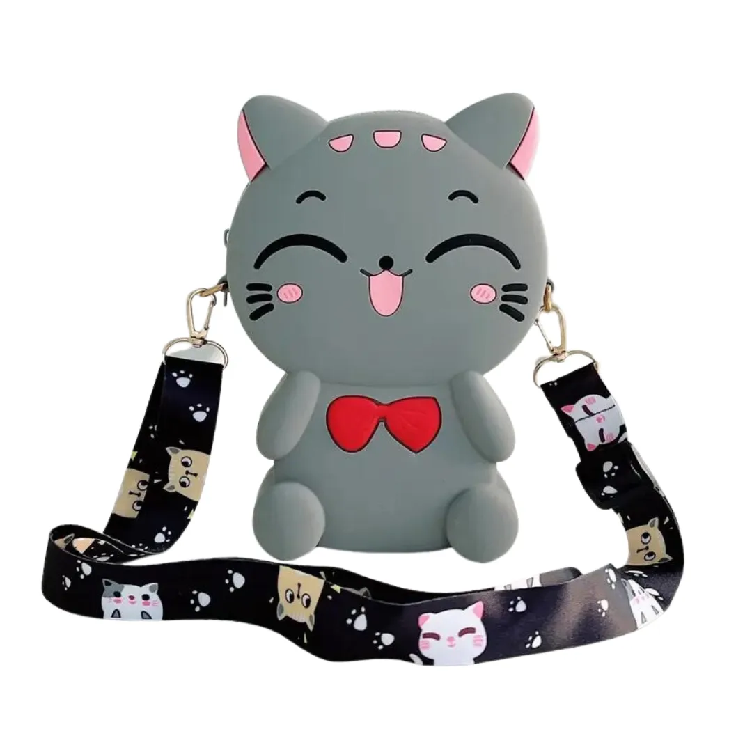 Happy Cat Kawaii Purse