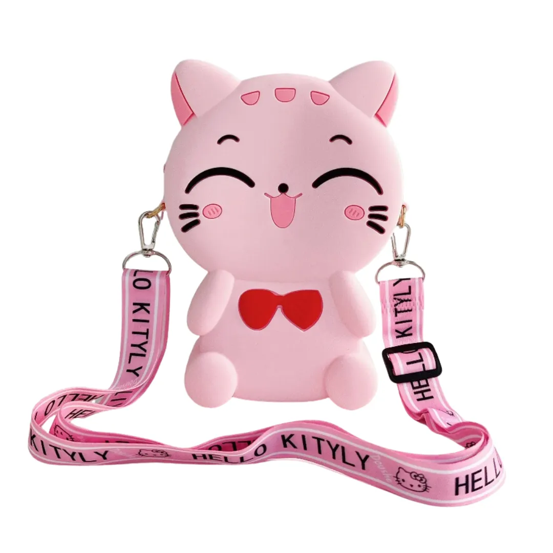 Happy Cat Kawaii Purse