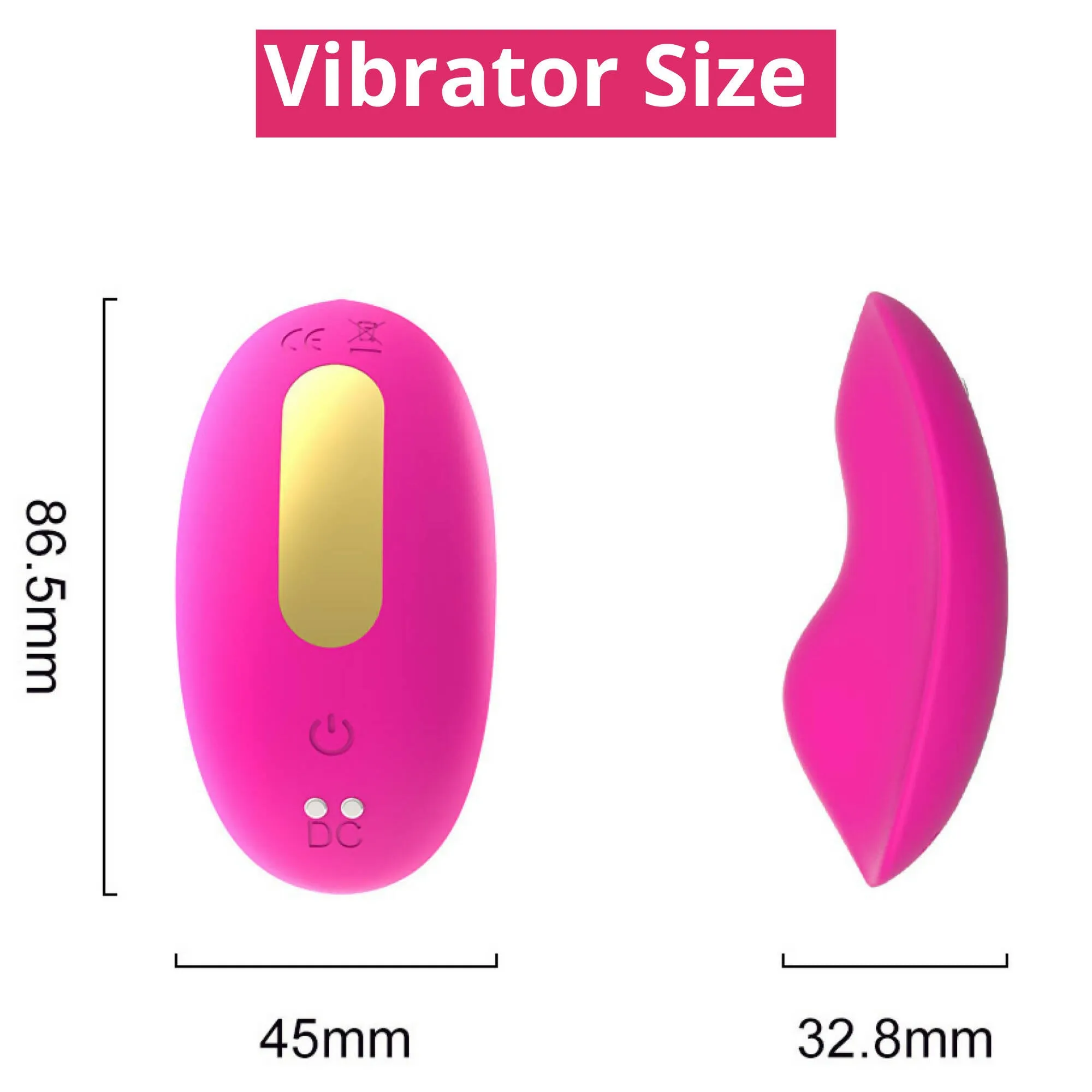 Honey & Naughty Butterfly Panties Vibrator