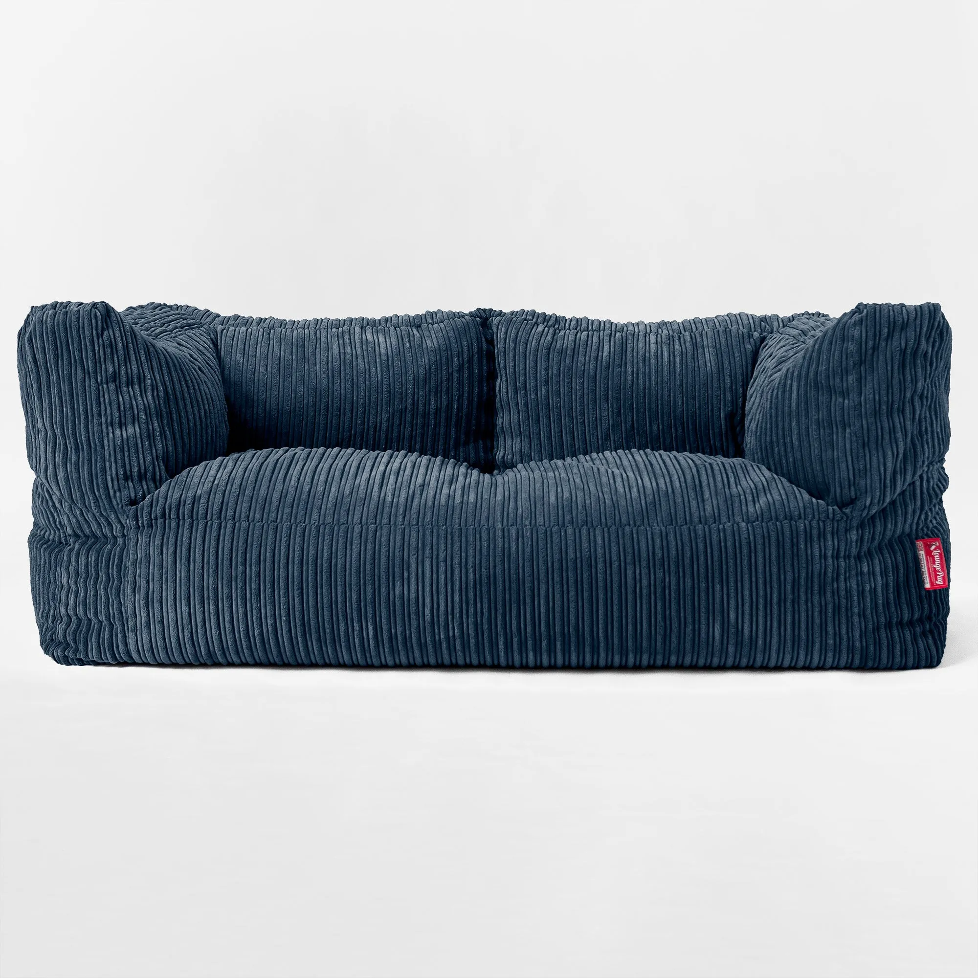 Kids Giant Albert Sofa 2 Seater 3-14 yr - Cord Navy Blue