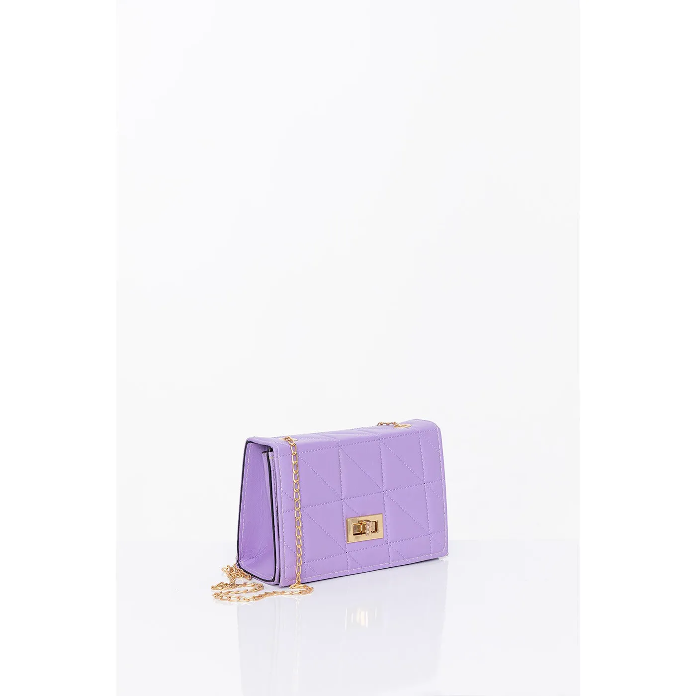 Lilac Chain Strap Mini Bag