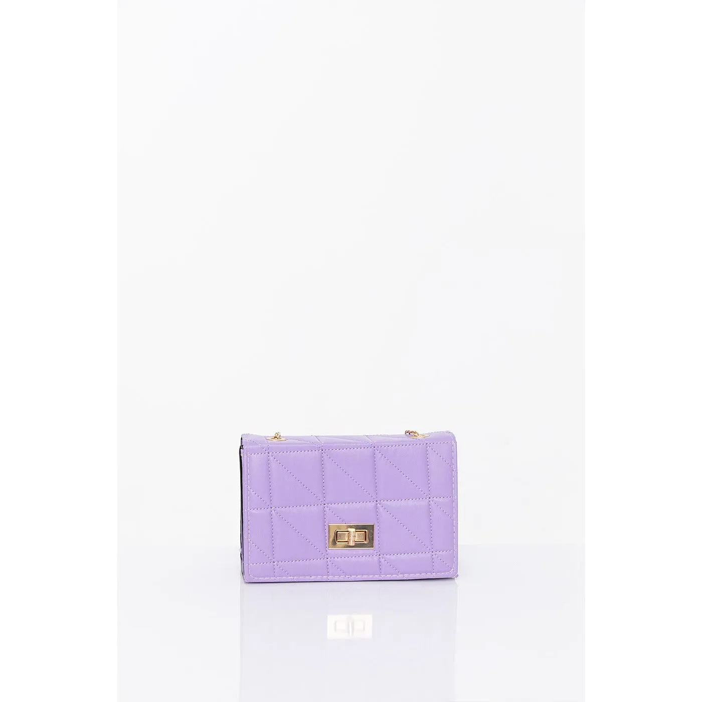 Lilac Chain Strap Mini Bag