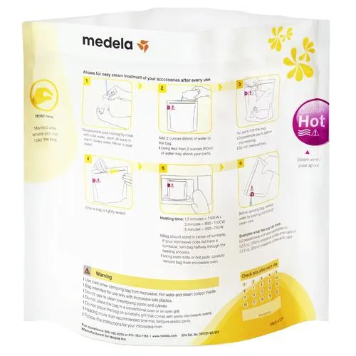 Medela® Quick Clean Micro-Steam bags (5 Count)