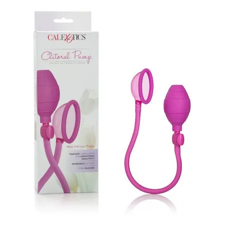 Mini Silicone Clitoral Pump - Pink