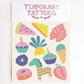 Missy Minzy Birthday Party Temporary Tattoos