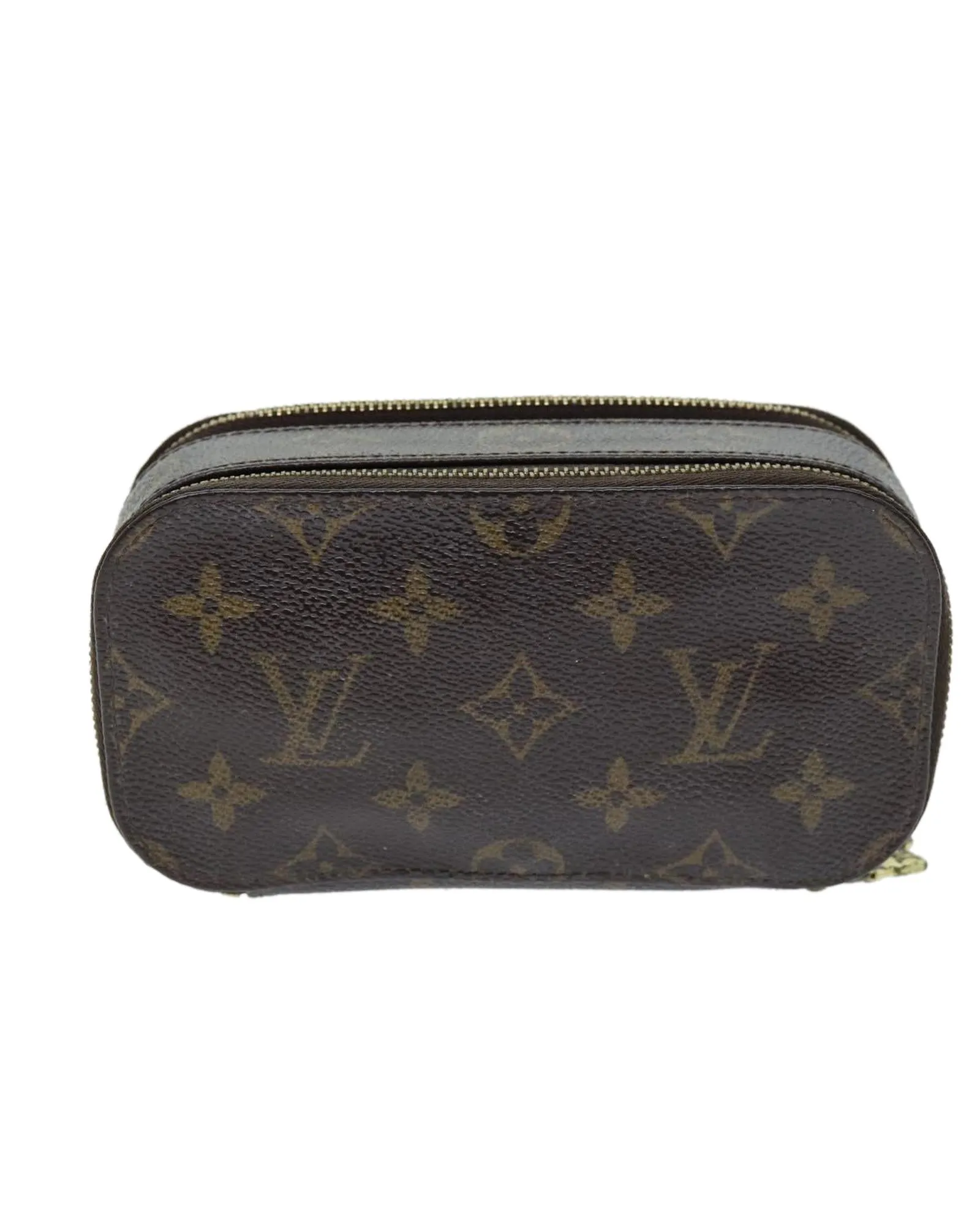 Monogram Canvas Cosmetic Pouch with Accessories - France Made