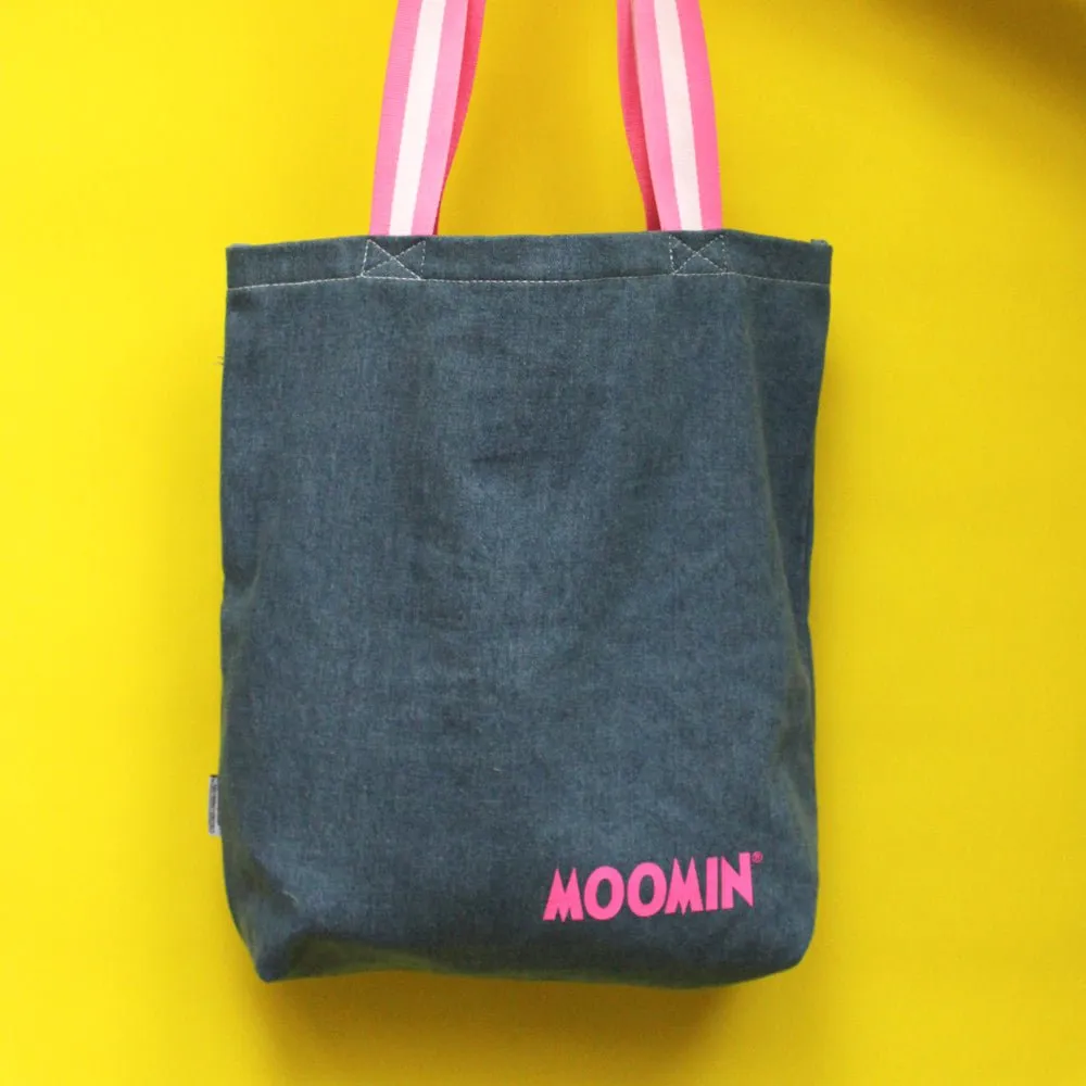 Moomin "So Beautiful" Denim Tote