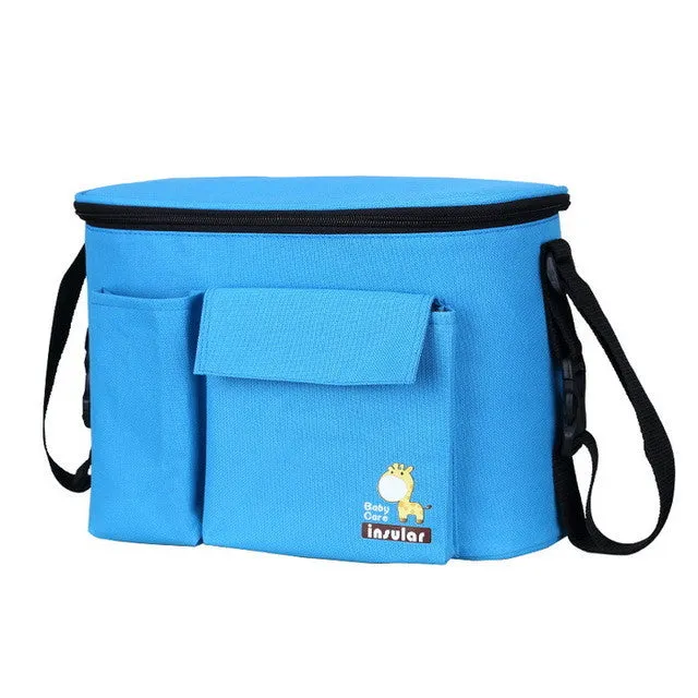 New Arrival Free Shipping Thermal Insulation Bags For Baby Strollers Waterproof Baby Diaper Bags