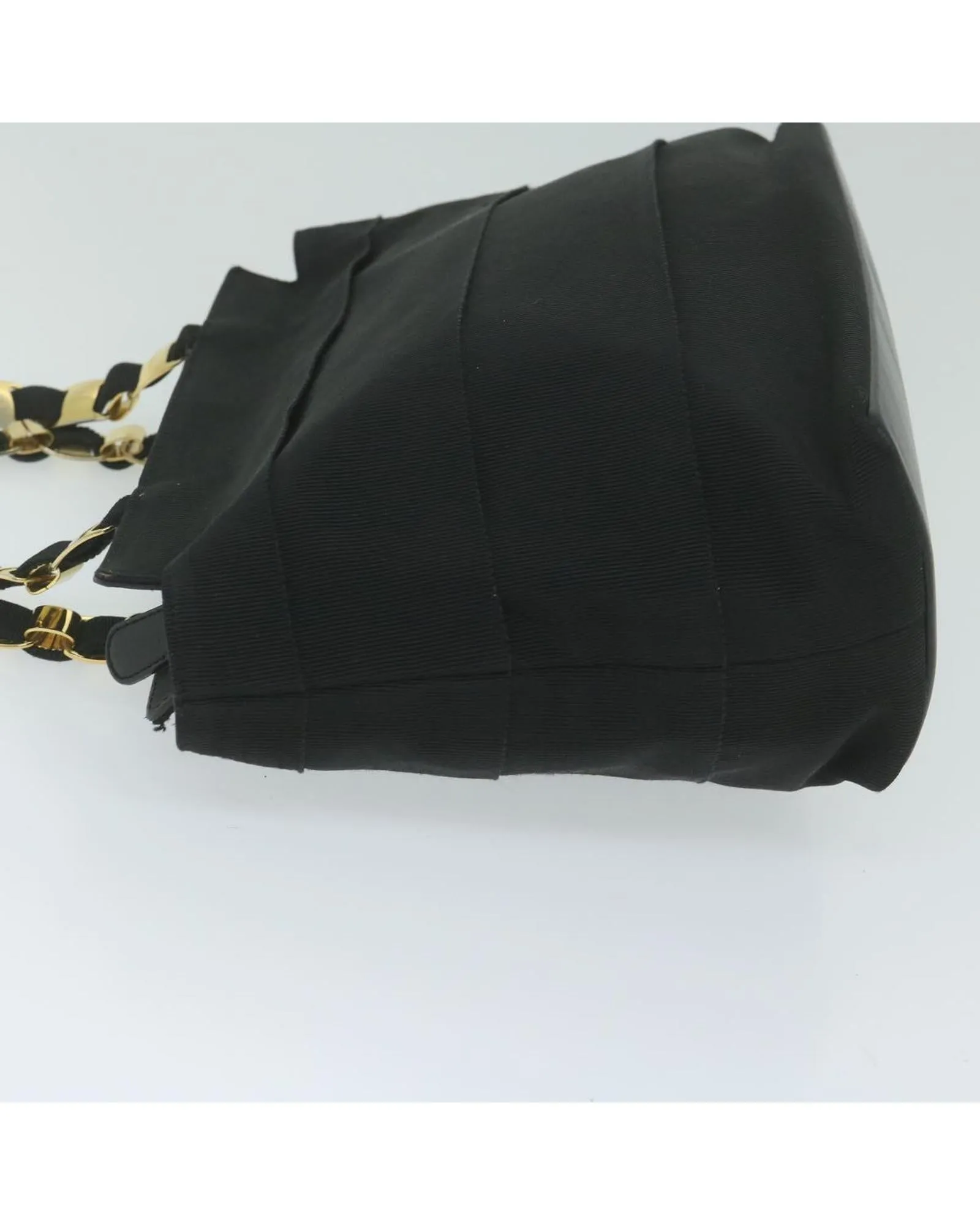 Nylon Black Hand Bag with Accessories - Made in Italy