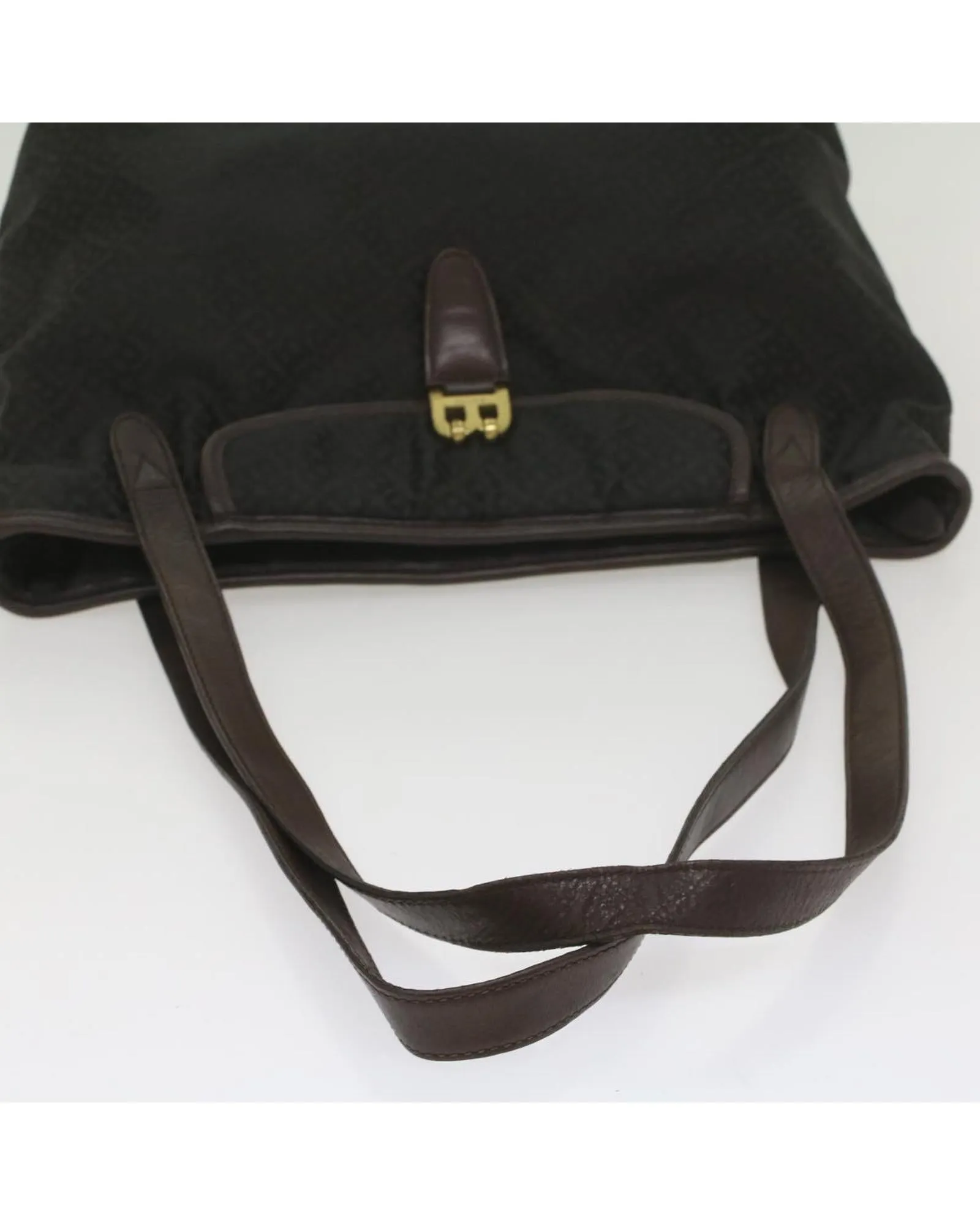 Nylon Tote Bag with Multiple Compartments