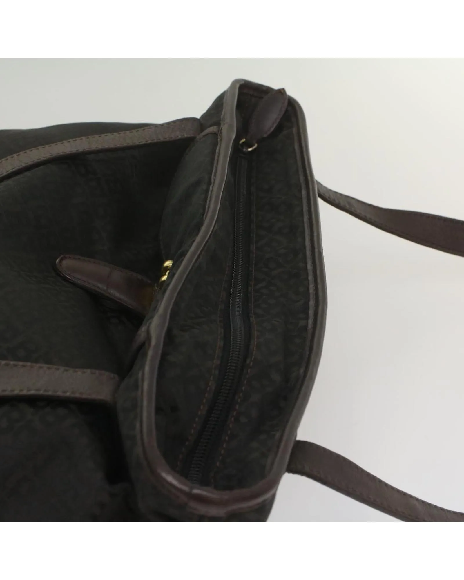 Nylon Tote Bag with Multiple Compartments