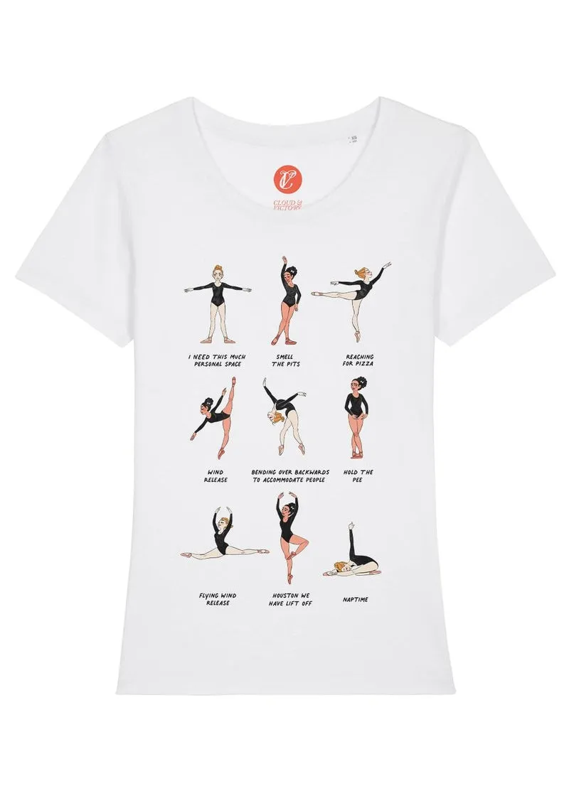 ON SALE Ballet Poses Tee