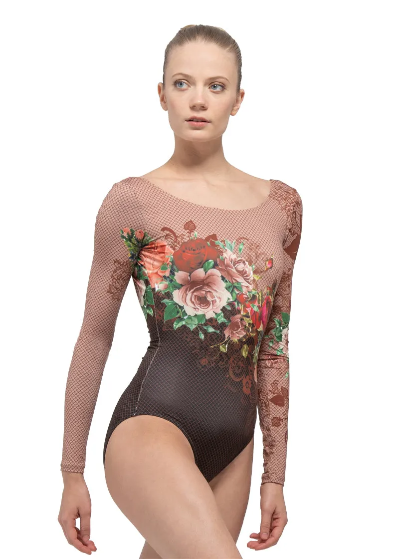 ON SALE Laureline Long Sleeve Leotard