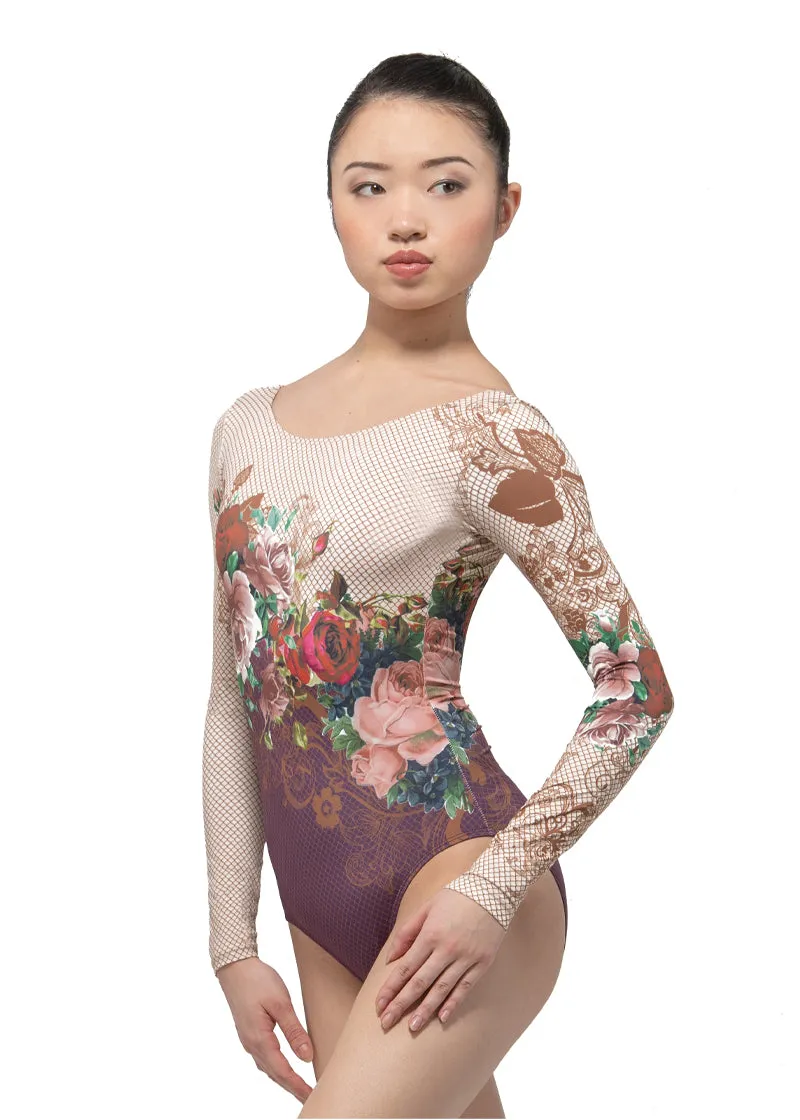 ON SALE Laureline Long Sleeve Leotard