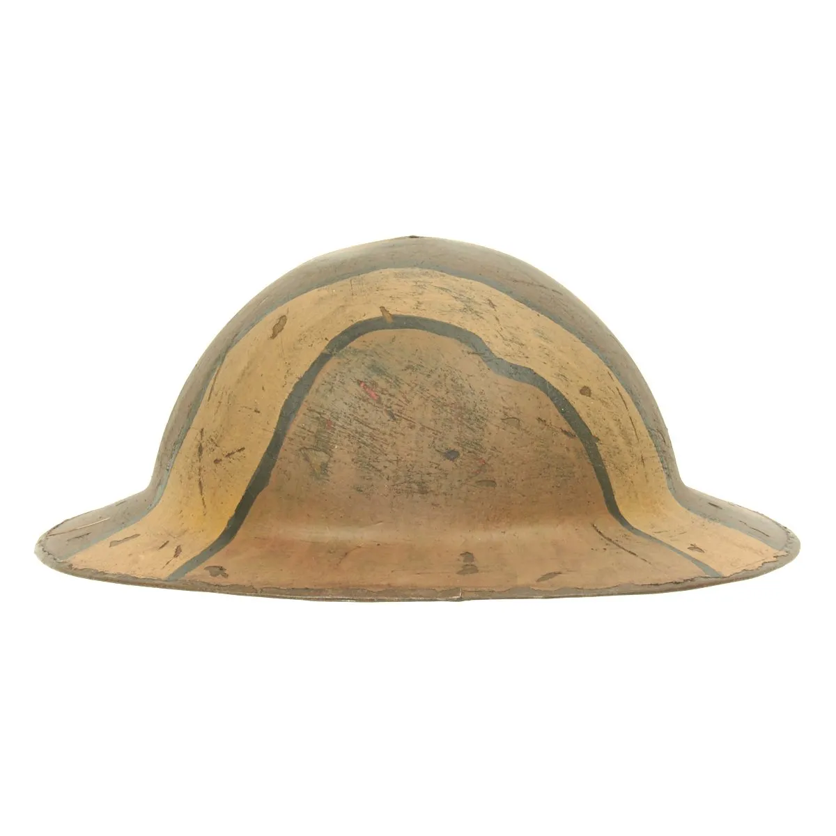 Original U.S. WWI M1917 Refurbished Doughboy Helmet of the 59th Pioneer Infantry Regiment