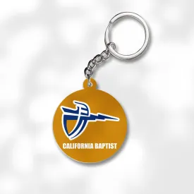 Pack 3 California Baptist University Keychains