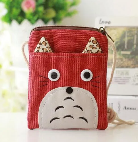 PECKHAMRYE 2017 children purse wallets boys Anime bag Totoro bags mini kids boys bag Children's gifts Cartoon Cute coin purse