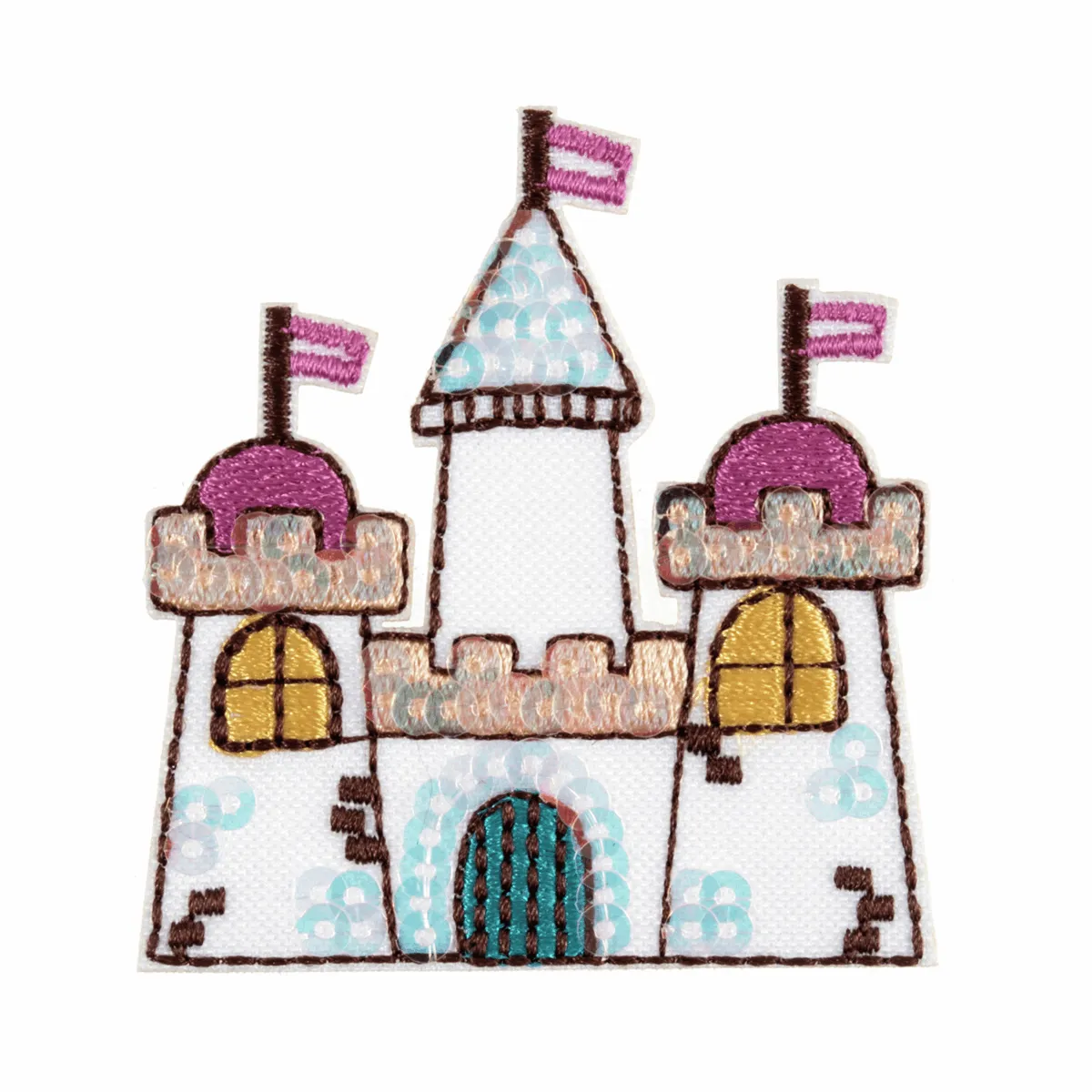 Princess Castle - Iron -On & Sew-On Patch