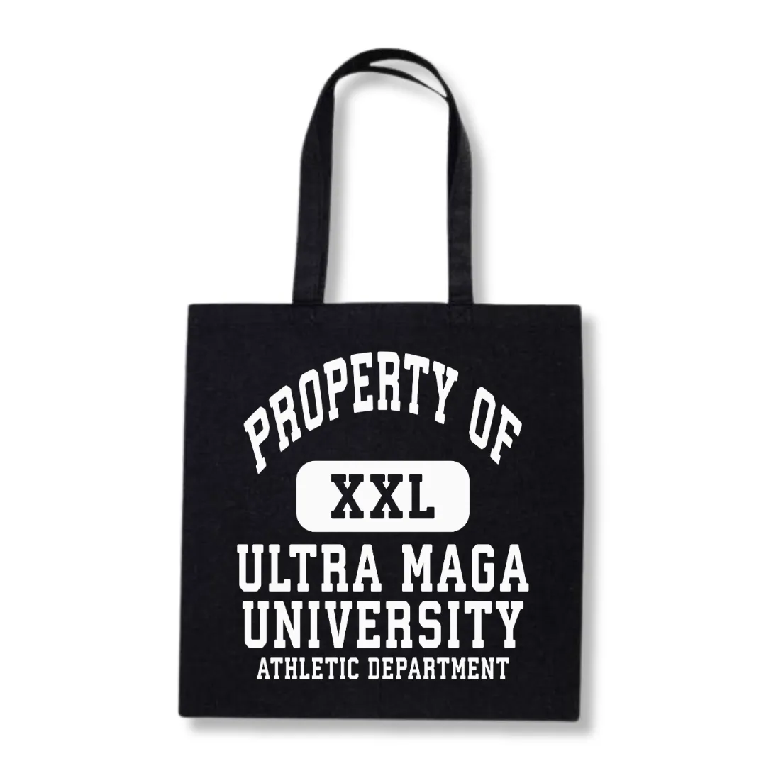 Property of Ultra MAGA University Tote Bag (3 Colors)