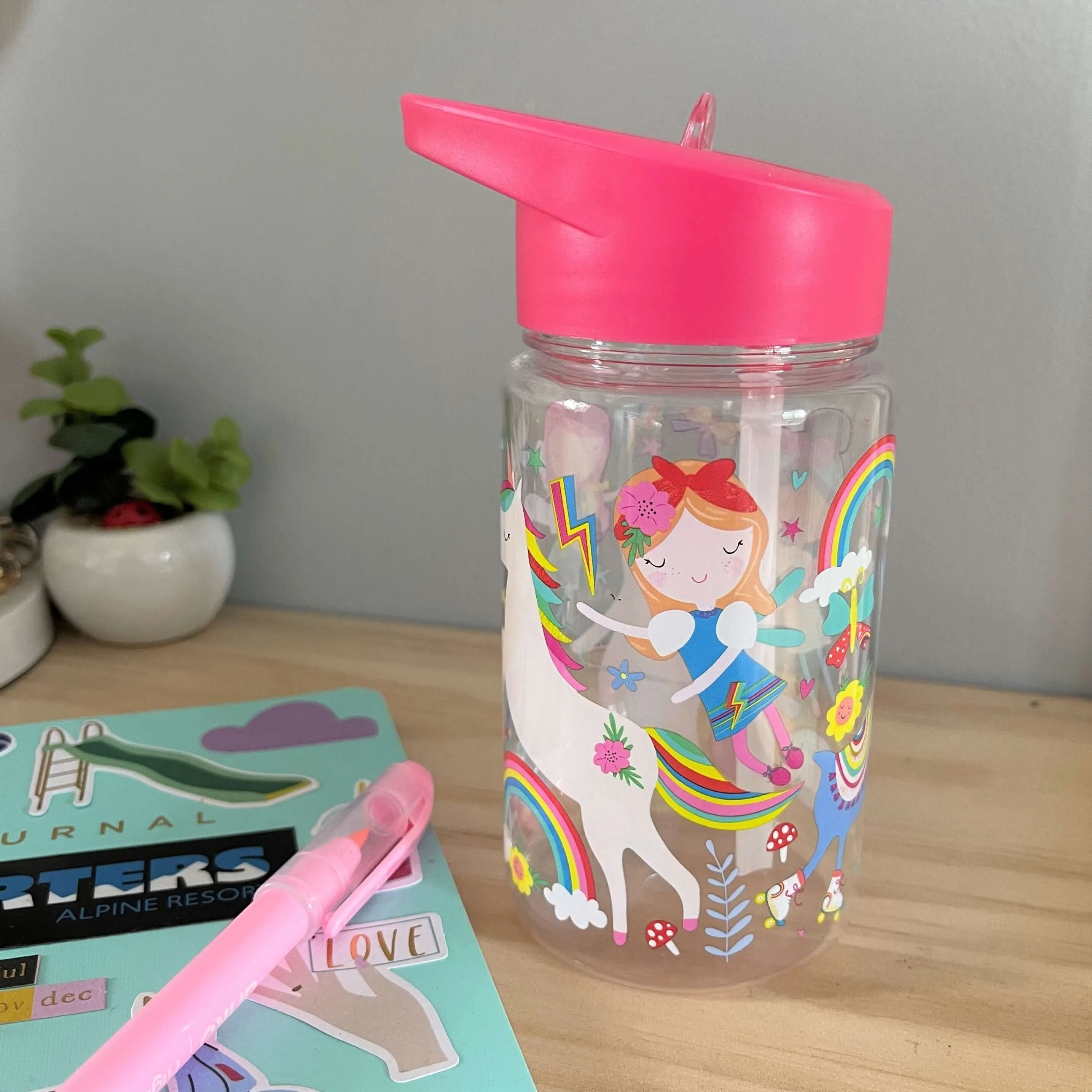 Rainbow Fairy Water Bottle