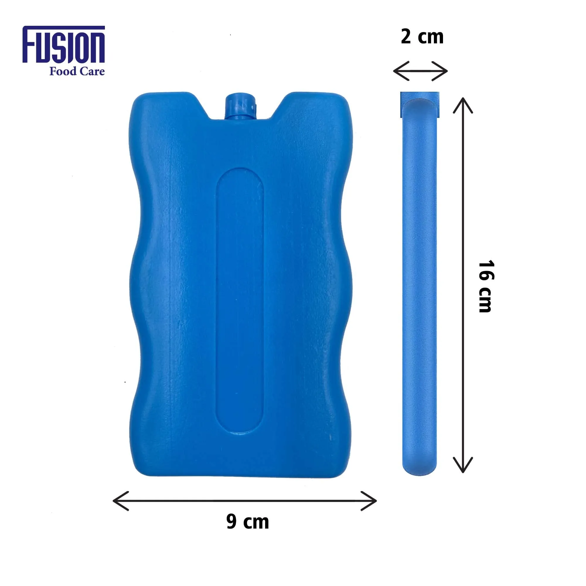 Reusable Freezer Cooler Ice Blocks - 6 Pack 16x9x2 cm