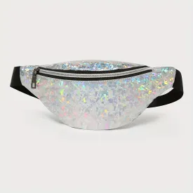 Sparkly Sequin Glasses Fanny Pack  Perfect Gift Choice