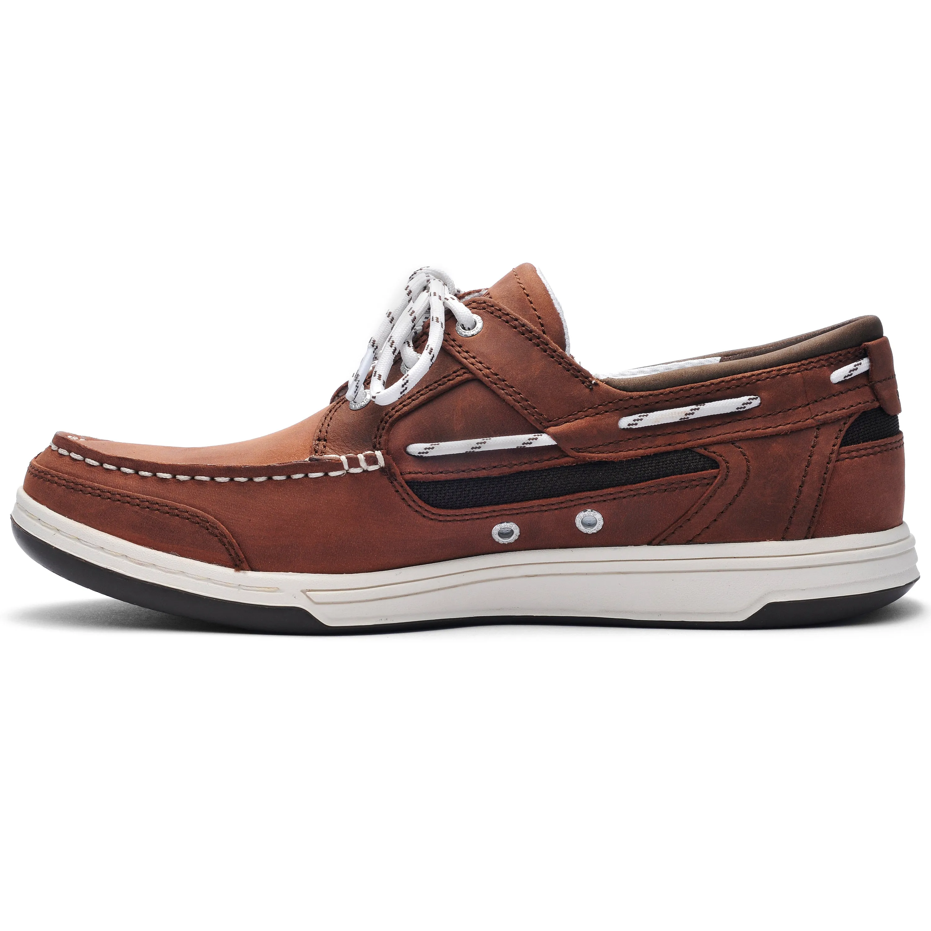 Triton Three Eyelets Nubuck - Brown & Dark Brown