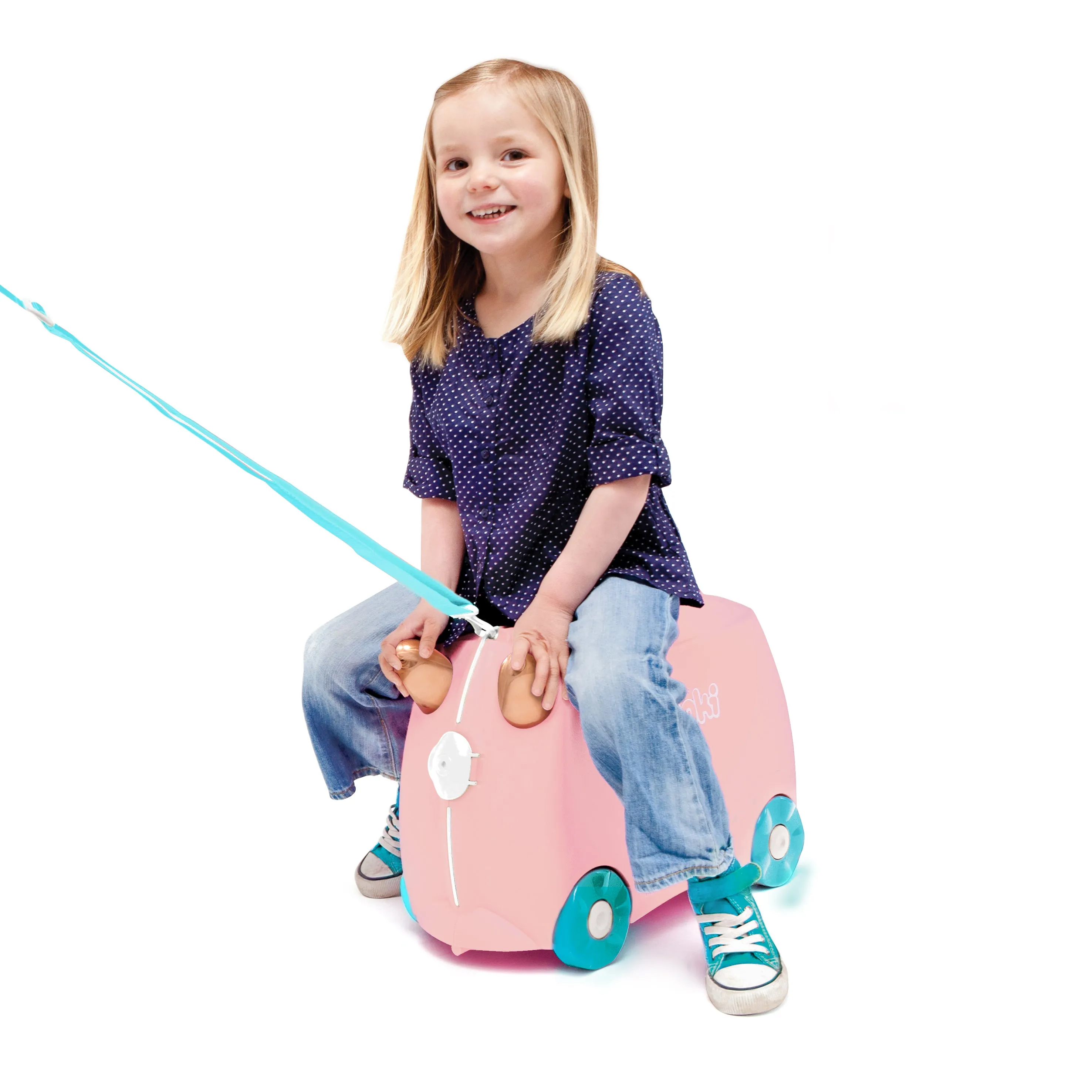 Trunkie - Flossie Flamingo Ride on Luggage