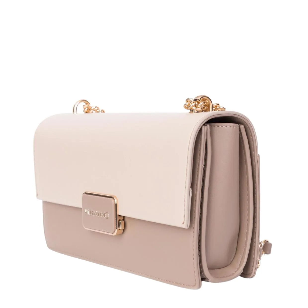 Valentino Bags Alpheus Beige/Ecru Shoulder Bag