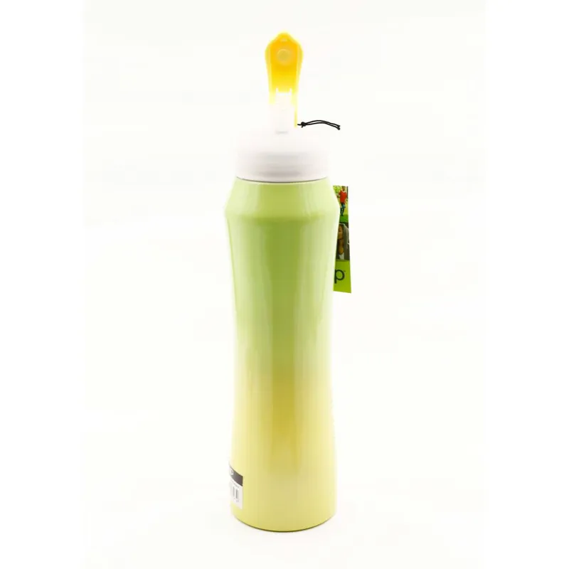 Youp Thermosteel Green and Yellow Color Water Bottle PASSION701 - 700 ml